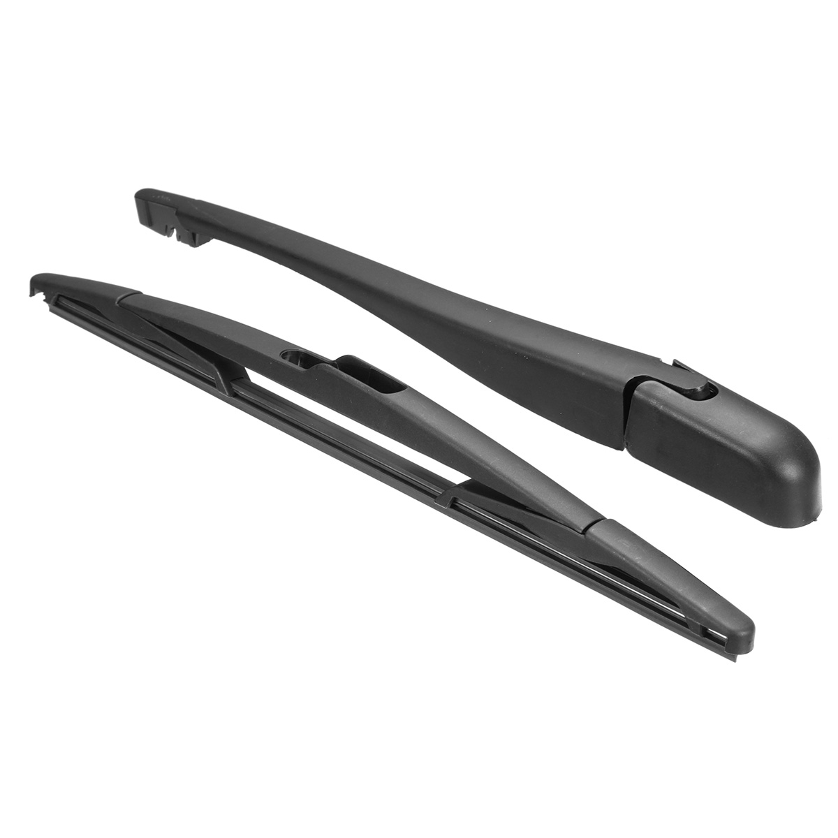 X AUTOHAUX 4pcs 25.6 Windshield Windscreen Bracketless Wiper Rubber Refill Strip for Car